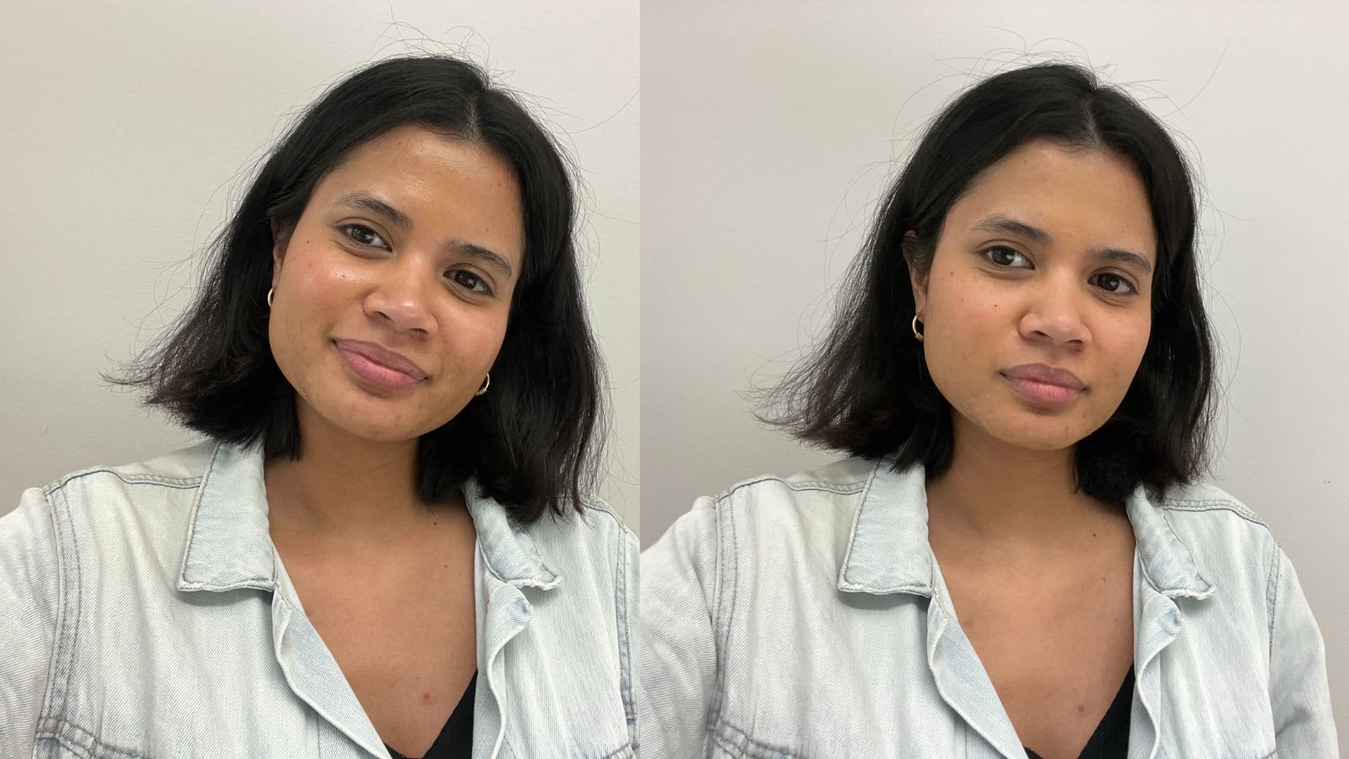 Rare Beauty True to Myself Tinted Pressed Finishing Powder Review | Hanitra Before & After